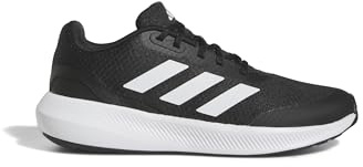 adidas Unisex Kinder RunFalcon 3 Lace Shoes, Core Black/Cloud White/Core Black, 39 1/3 EU