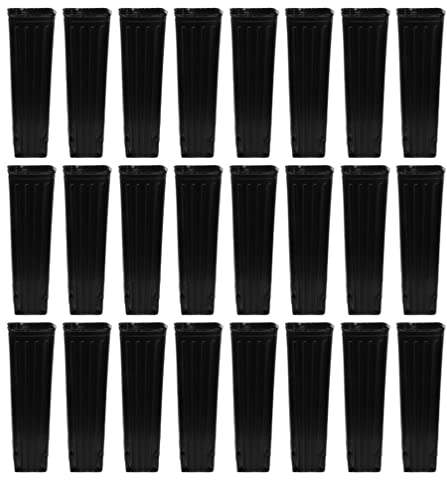 Yardwe Macetas para plántulas de árboles, 30 unidades, reutilizables, para viveros profundos, macetas altas y grandes para plántulas con agujeros de drenaje
