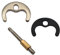 Kit di fissaggio per rubinetto monoblocco | Set di montaggio per rubinetto da cucina | 1 foro staffa bullone per rubinetti da cucina rubinetto miscelatore lavello cucina rubinetto lavello | staffa di