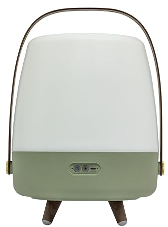 Kooduu - Lite-up Play Sound by Sound by JBL Lautsprecherlampe - Tragbar und Kabellos - Bluetooth-Verbindung und hochwertiger Klang, Petroleum
