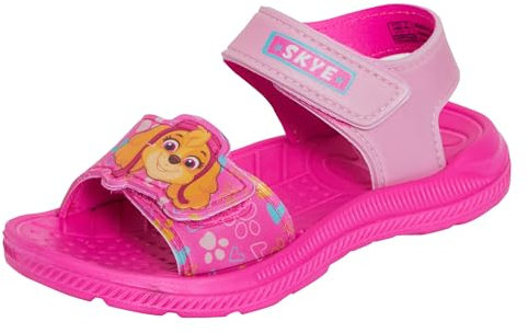 PAW PATROL Sandalen Mädchen, Sommer Sandalen Skye, wasserdichte Eva-Slider für den Strand.
