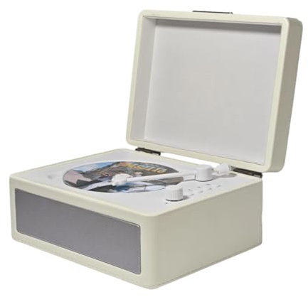 summina Audio- und Video-Plattenspieler Tragbarer -Player -Player Plattenspieler BT Musikspieler Abspielgerät Player Multifunctional Tray-type BT Cassette Record Player Audio Turntables High