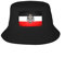 OOOCPUUK Jahrgang Flagge des Deutschen Reiches Fischerhut Männer Frauen Mode Outdoor Sonne Deutschland Wappen Fischer Kappe