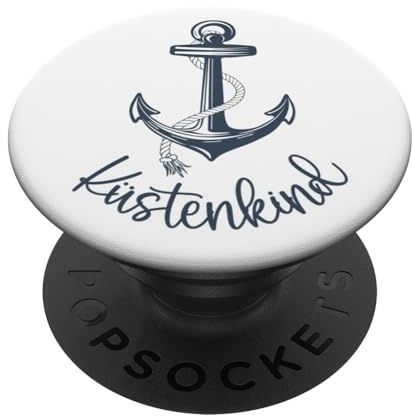 Klassik - Küstenkind - Maritim Anker Geschenk PopSockets Klebender PopGrip