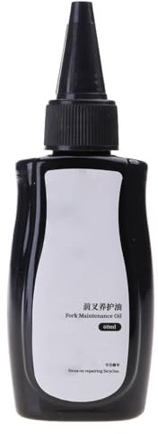 BTGHPI Graisse pour vélo - Amortisseurs de fourche avant - Huile de 60 ml - Silicone - Lubrifiant - Pour entretien - Faible volatiles