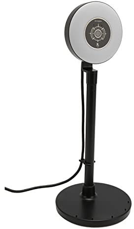Gigicial Webcam mit leichten, einstellbaren Licht in Mikrofon USB HD 1080p Autofokus -Web -Cam mit einem für Webcast geeigneten versenkbaren polschwarzen Autofokus geeignet