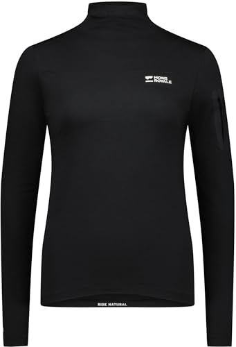 Mons Royale Damen Diversion Merino Mock Neck Longsleeve