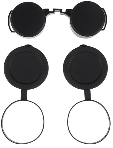 Generic Rubber Binocular Lens Caps 1.38In Replacement Objective Covers Dustproof Design for Hiking and Birdwatching Telescope Use