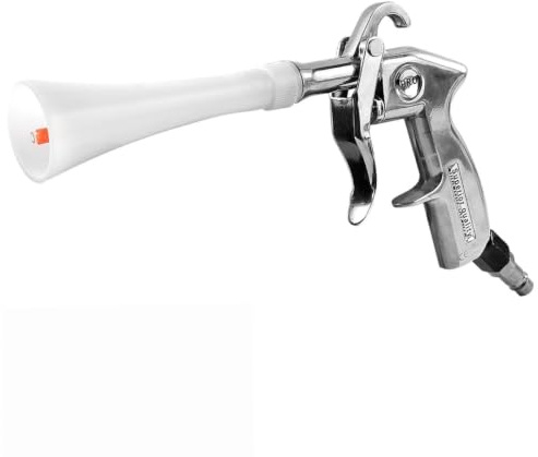 Rengöringspistol med tryckluft, automatisk förberedelse lufttryckspistol, högt tryck, luftspistol, torr utblåspistol tryckluft, tryckluftspistol för interiör och motor