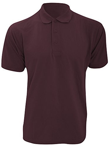 Kustom Kit Mens Klassic Superwash Polo Shirt KK703 Burgundy L