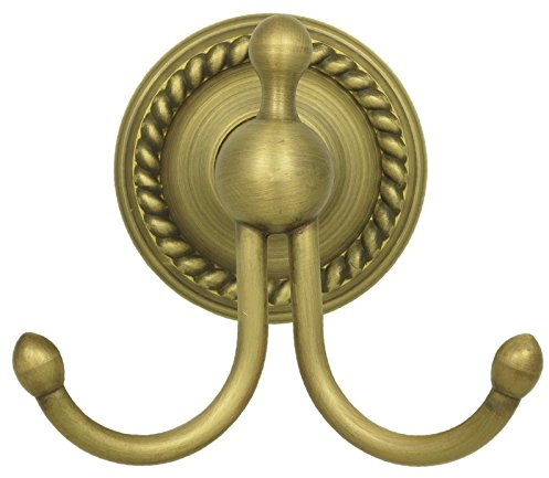 dirks-traumbad Handtuchhaken Handtuchhalter Wand Retro Halterung Wandmontage für Badetücher in Antik Braun Handtuchhalter Haken für das Badezimmer Handtuchständer im Landhausstil