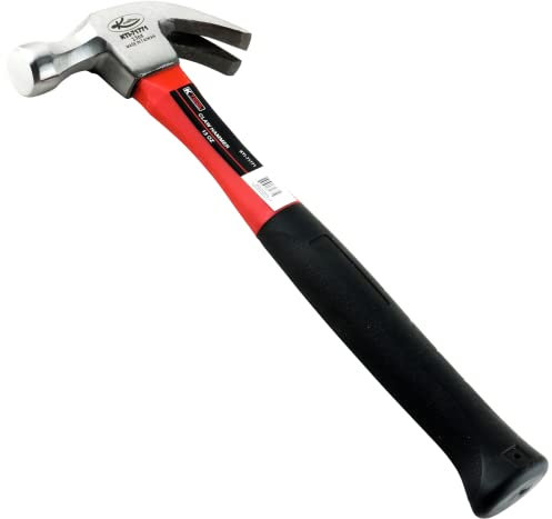 K Tool International Claw Hammer 13oz. Fiberglass