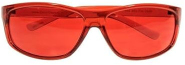 Farbtherapiebrille Pro rot