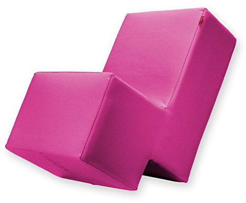 Laxxer Polsterhocker, pink - zum Sitzen, Spielen und Rumtoben - Loungemöbel & Spielmöbel für Kinder und Erwachsene