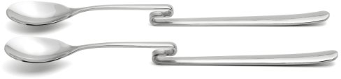 Weis 14922 Cuillère à Confiture Acier Inoxydable Argent 21,5 x 3 x 2 cm Set de 2