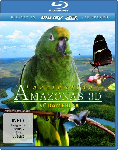 Faszination Amazonas 3D - Südamerika [3D Blu-ray]