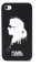 Karl Lagerfeld Schutzhülle für iPhone 5 / 5S, Einzelhandelsverpackung, Schwarz