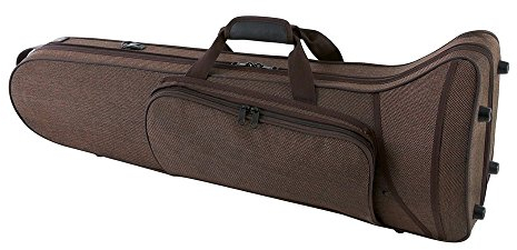 Gewa 708335 Tenor Posaunen Formkoffer Compact, braun