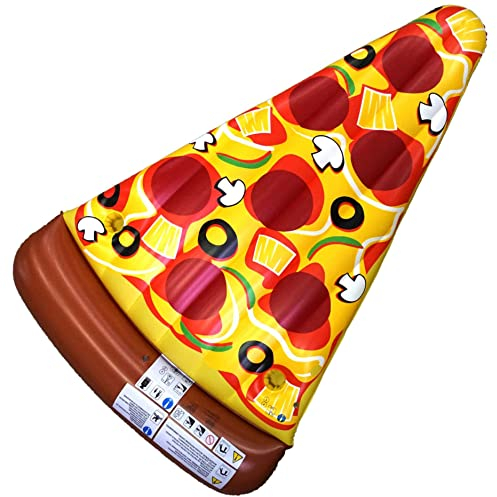 Best Sporting Schwimmmatratze I Luftmatratze Pizza I Matratzen Pool I Pool matratze I Bade- & Strandspielzeug I Pool Spielzeug aufblasbar I Badeinsel I Pool-Partys I Strandurlaub I Schwimm Matratze