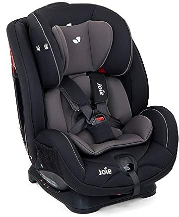Joie Stages R44 from Birth Combination Group 0+1/2 Belted Car Seat (Birth - Approx. 7 Years, 0-25kg) - Coal