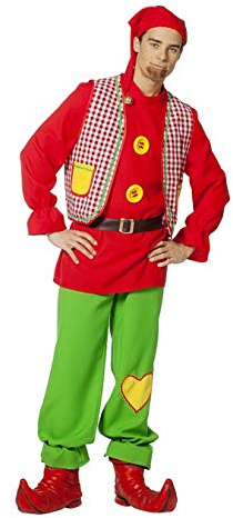 TH-MP Zwerg Märchenkostüm Herren Zwergenkostüm 5-teiliges Kostüm Märchen Mottoparty Fasching Karneval (60)