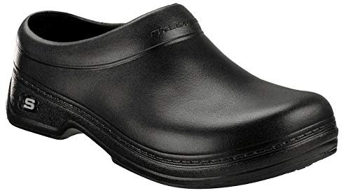 Skechers OSWALD BALDER Arbeitsschuhe in Übergrößen Schwarz 76778EC BLK/Damen große Damenschuhe, Größe:45