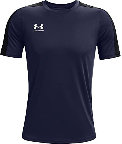 Under Armour Men Challenger III Training Short Sleeve, Lightweight Sports Top, Sportswear for Men, Football Training Shirt