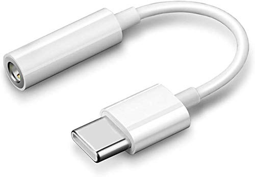 Tec-Digi USB C auf 3,5 mm Kopfhörer-Adapter, USB C auf Kopfhörer-Adapter, Typ C Klinke DAC Aux Audio Mikrofon Kopfhörer Konverter Adapter für iPad Pro, S20 Ultra S10 Note, Mate 10 20 40 Pro etc.