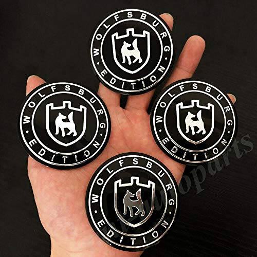 CWEN 4X 65mm Wolfsburg Edition Auto Radabend Hub Cap Abzeichen Emblem Aufkleber Aufkleber