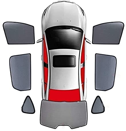 für Mercedes Benz GLC Class 2016-2021 Auto Sonnenschutz Kinder Sonnenblende Magnetisch Selbsthaftende Seitenfenster Sonnendach Reduziert Hitze UV-Schutz Baby Erwachsene Haustiere Sonnenschutzrollos