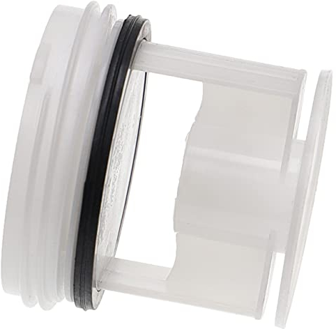 vhbw Filtro, colador de pelusas compatible con Balay TI840, 3TS60100T, 3TS60100W, 3TS60100Z, 3TS60101A lavadoras, secadora - 6,2 cm, con junta