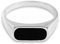 Herren Ring Silber und Gold aus 925 Sterling Silber vergoldet mit Onyx Stein minimalistischer Herrenring (Silber, 66)