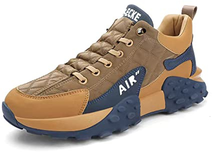 LTHTX Herren-Freizeitschuhe mit Luftpolster, elastisches Band, atmungsaktiv, Laufschuhe, Leichtathletik, Sport, Trainer, Tennis, Basketballschuhe