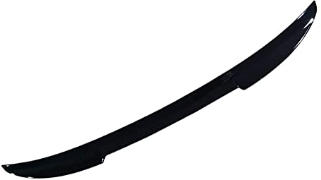 Auto Heckspoiler Spoiler für V-W Passat Variant Wagon Estate B8 B7 B6 B5, Premium Heckspoiler Auto Qualität Dekoration Zubehör,A/Bright Black