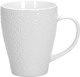 Tognana Margaret New Bone China Becher, 6 Stück, Weiß