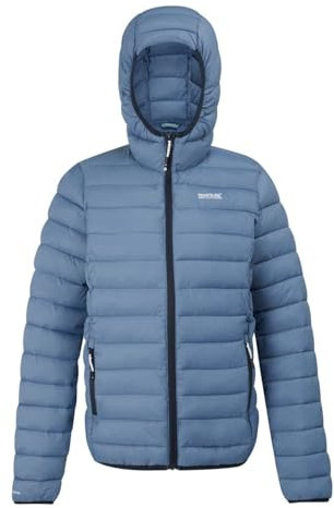 Regatta Chaqueta Acolchada con Capucha y Aislamiento Abrigo, Azul Coronet, 40 para Mujer