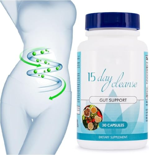 15 Day Gut Cleanse - Gut and Colon Support for Women and Men (1pcs)