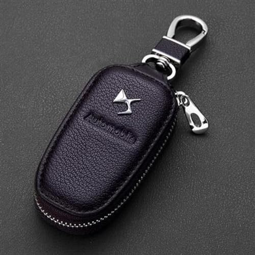 ZGCYK Voiture Pochette Etuis Porte-clés pour DS 4S DS 5LS DS5 DS6 DS7 DS9 DS3 DS4 Key Holder Key Organizer Key Case Key Cover Trousseau Clés Accessoire,Coffeestyle
