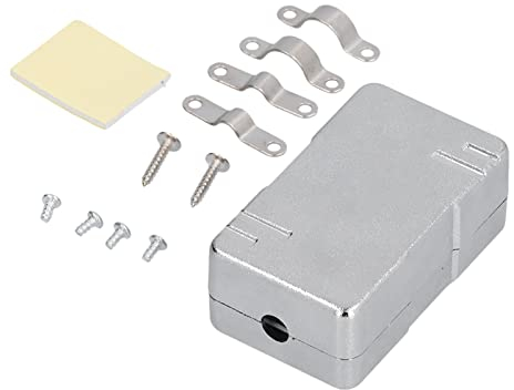 Shielded Junction Box, Single Port Junction Box Network Wiring Connection Box for CAT6 Cables