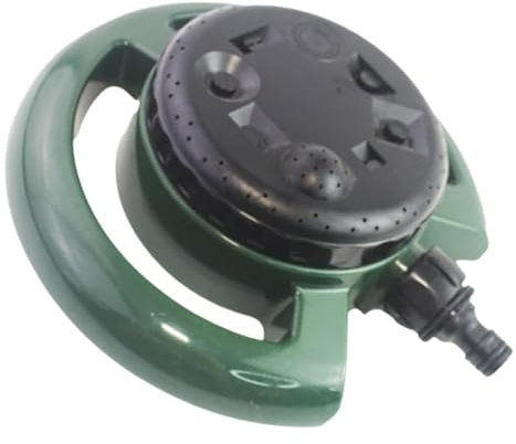 Rasensprenger für Rasen, Gartensprenger, Turmsprenger mit 8 Mustern für große Bereiche, Rasenbewässerung, Gartensprenger im Freien zur Bewässerung und großer Gärten