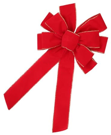 Ornamento di Natale Bowknot Ghirlanda Ornamento Stagionale Elegante Albero di Natale Bowknot Charm Per Decorazione Festival