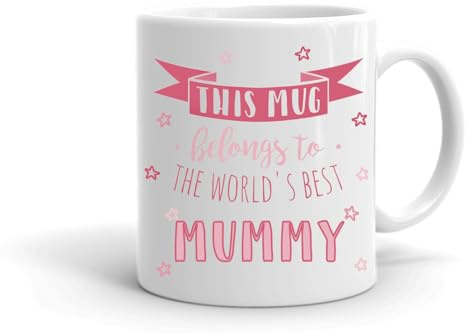 Forever Personal Designs Mothers Day World's Best Mummy 11oz White Mug