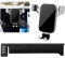 Lunqin Supporto per telefono da auto per BMW Serie 3 2023 2024 2025 e BMW Serie 4 M3 M4 2024-2025 e i4 2022-2025 Accessori interni auto Miglior supporto per cellulare Supporto per schermo di ricarica