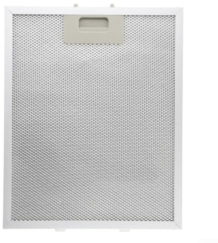 SMZhomeone Cooker Hood Filter Mesh 294Mm x 250Mm Metal Grease Extractor Fan Vent Filters 5 Layers Aluminium For Range Hoods