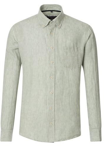CASAMODA Leinenhemd Uni Casual Fit