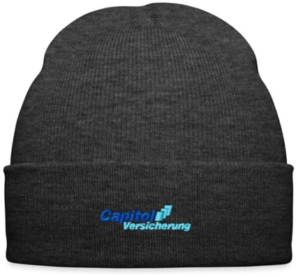 Stromberg Logo Capitol Versicherung Gestickt Bestickte Wintermütze