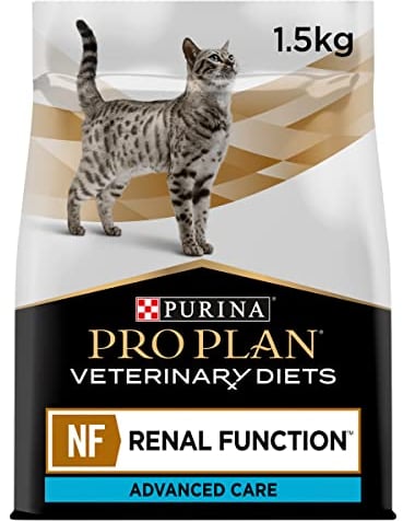 Purina Veterinary NF Renal Function Advanced Care Trockenfutter | 1,5 kg | Diät-Alleinfuttermittel für Katzen | Unterstützung der Nierenfunktion | Chronische Niereninsuffizienz