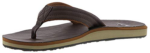 Quiksilver Herren Carver Nubuk Sandale, Demitasse/Solid, 44 EU