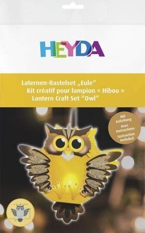 Heyda Laternenbastelset Eule