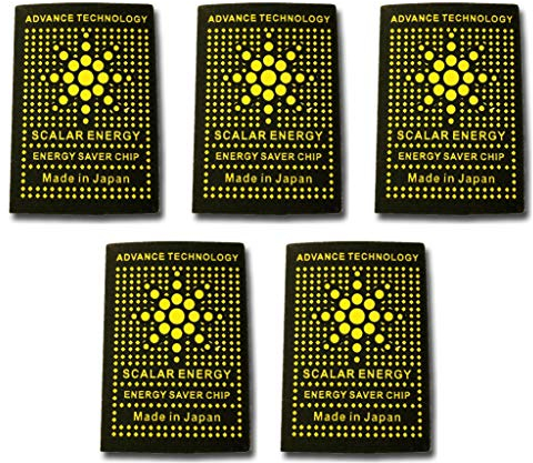 Strahlenschutz Anti Radiation Sticker EMF Schutz Blocker Neutralisierer - Aufkleber zur Strahlungsreduktion Strahlungsschutz für Handy / Tablet / Haushaltsgeräte / Scalar Energy Protection (5 Stück)